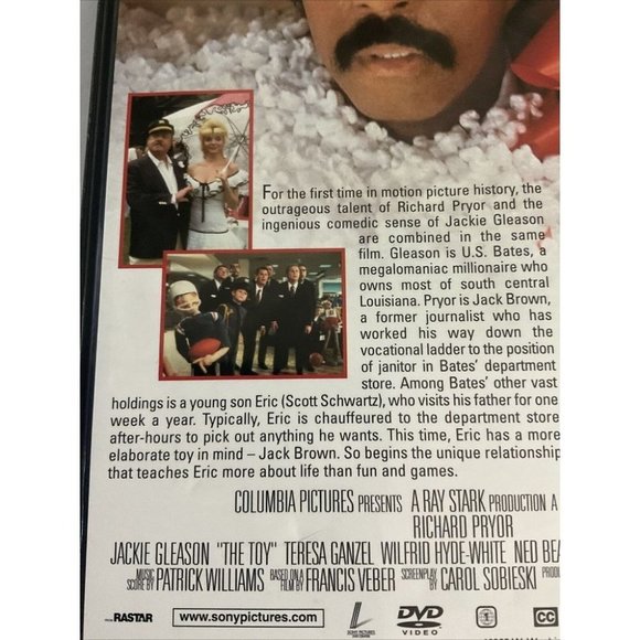 THE TOY (1982) DVD, 2001, Richard Pryor, Jackie Gleason Comedy - GOOD - Picture 3 of 6